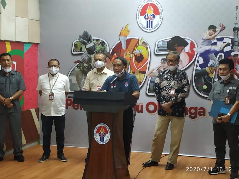 Menpora Zainudin Amali mengumumkan pembentukan Indonesia FIFA U-20 World Cup  2021 Organizing Committee (INAFOC) untuk mengurusi penyelenggaraan Piala Dunia U-20 2021.