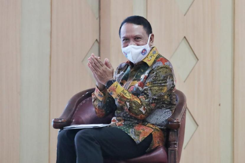 Menpora Zainudin Amali meminta semua kegiatan kepemudaan Kemenpora dilandasi lima program prioritas