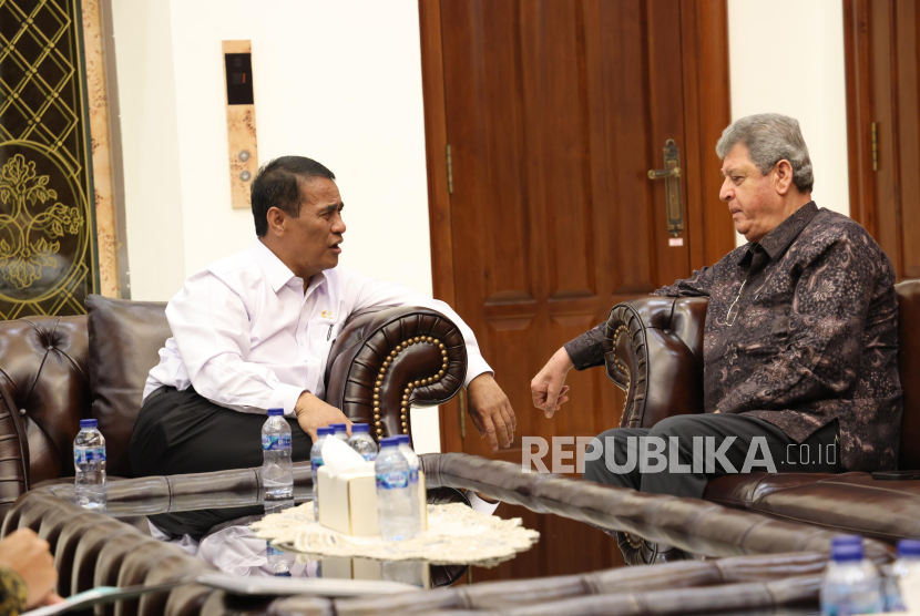 Mentan Amran Serius Membahas Pangan untuk Rakyat Palestina