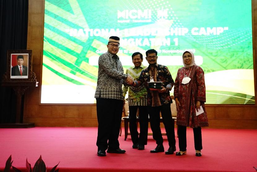 Mentan SYL dalam National Leadership Camp ICMI di Gedung MPR Jakarta, Rabu (30/11/2022).