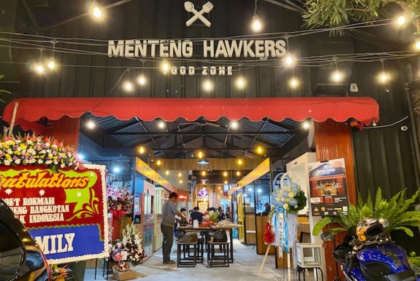 Menteng Hawkers, salah satu pilihan wisata kuliner di Jakarta.