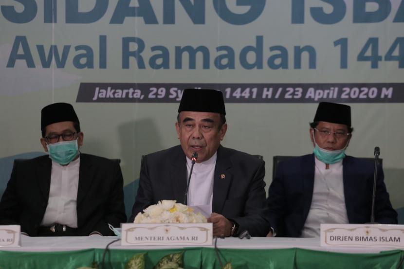 Menteri Agama Fachrul Razi meminta peran aktif ulama edukasi umat soal sholat Idul Fitri.  