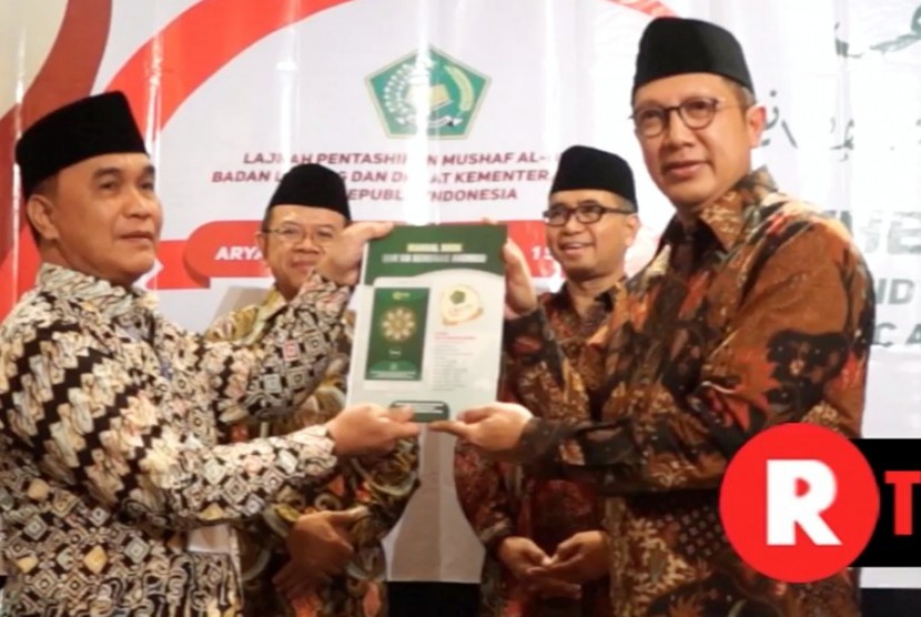 Menteri Agama, Lukman Hakim Saifuddin (kanan)