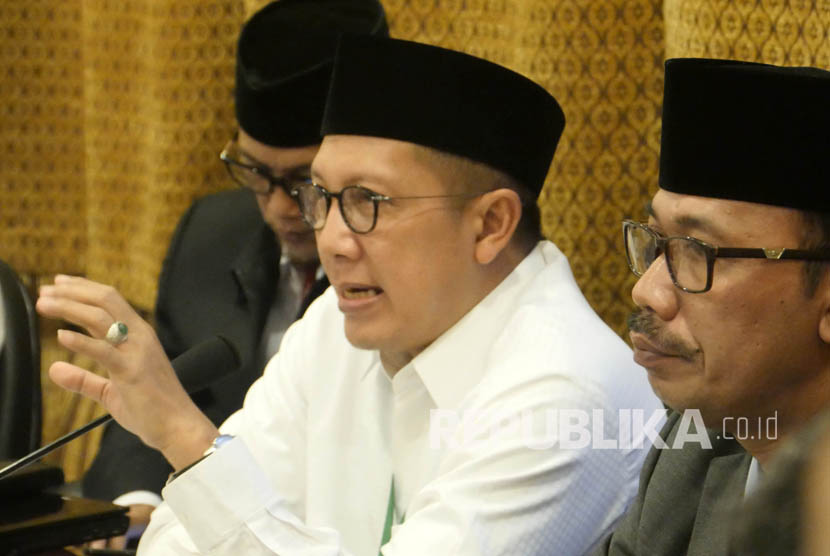 Menteri Agama Lukman Hakim Saifuddin. (Republika/ Amin Madani)