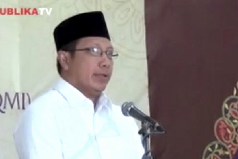 Menteri Agama (Menag) Lukman Hakim Syaifuddin 