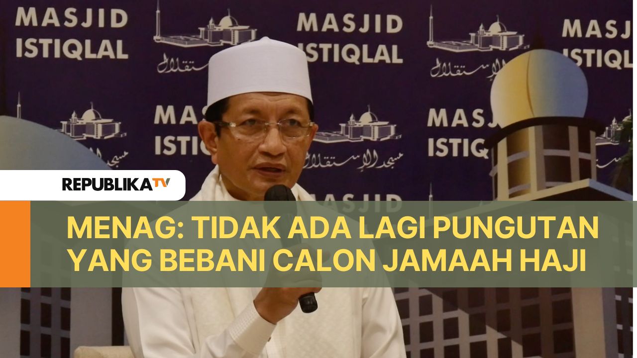 Menteri Agama (Menag) Nasaruddin Umar menjelaskan alasan pembayaran biaya haji 2025 turun dibandingkan tahun 2024.