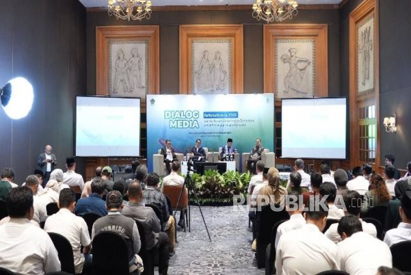 Menteri Agama (Menag) RI, Nasaruddin Umar, dalam Refleksi Kinerja 2025 di Jakarta.