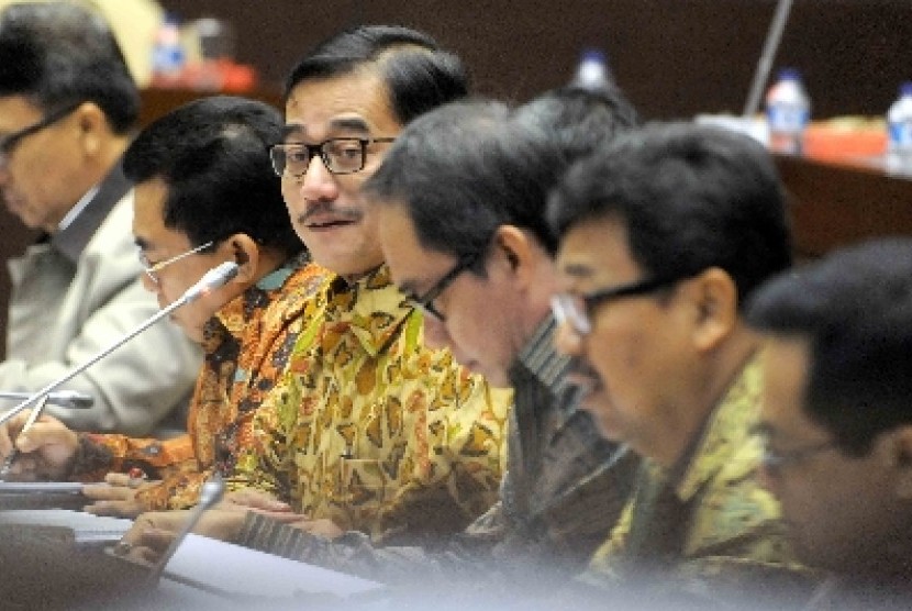 Menteri Agraria dan Tata Ruang/Kepala Badan Pertanahan Nasional Ferry Mursyidan Baldan.