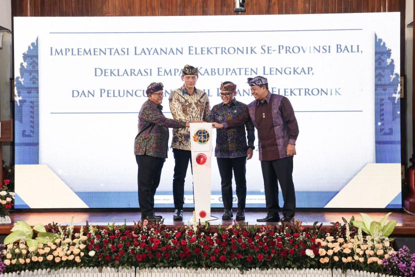 Menteri Agraria dan Tata Ruang/Badan Pertanahan Nasional (ATR/BPN), Agus Harimurti Yudhoyono (AHY) dalam rangkaian World Water Forum (WWF) Ke-10 di Nusa Dua, Kabupaten Badung, Bali, Rabu (22/5/2024).
