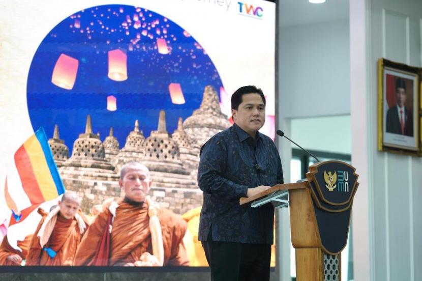 Menteri Badan Usaha Milik Negara (BUMN) Erick Thohir menegaskan wacana pembatasan pengunjung Borobudur akan mulai diterapkan untuk menjaga kelestarian salah satu situs spiritual terbesar dunia itu. 