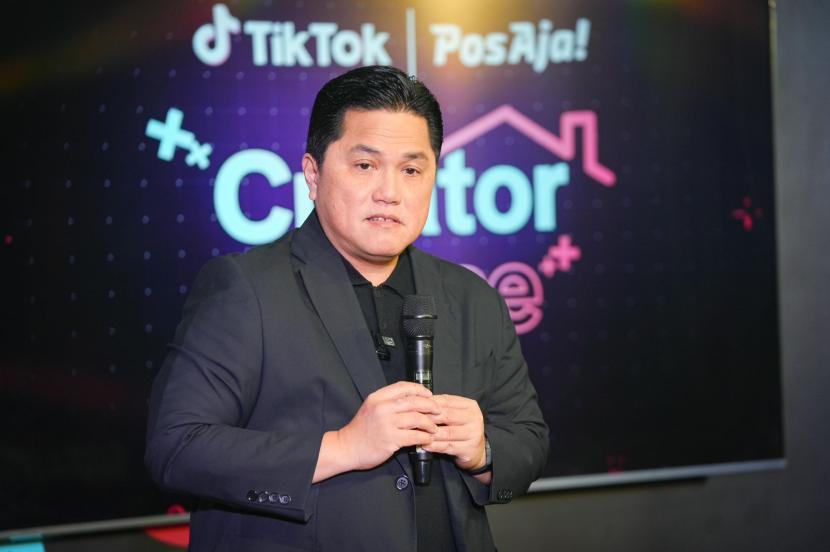 Menteri Badan Usaha Milik Negara (BUMN) Erick Thohir. Transformasi BUMN yang terus dilakukan ikut meningkatkan kinerja dan produktivitas perusahaan.