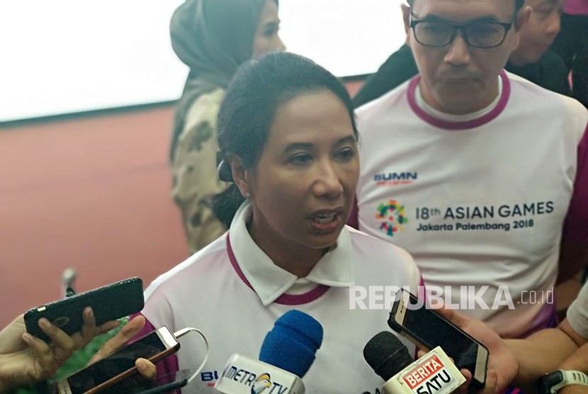 State Enterprises Minister, Rini Soemarno