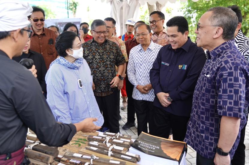 Erick Thohir Dampingi Megawati Kunjungi KEK Sanur Bali | Republika Online