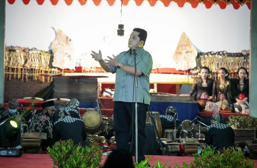 Menteri BUMN Erick Thohir 