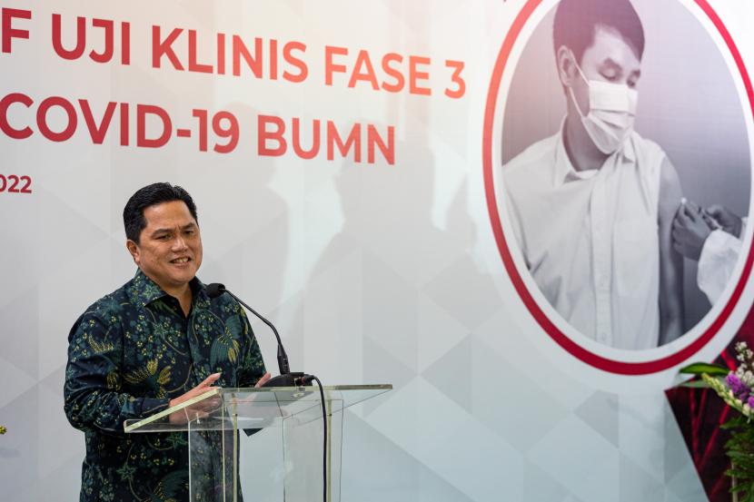 Menteri BUMN Erick Thohir mengatakan pemerintah terus mengerahkan segenap usaha dan tenaga guna mengantarkan Indonesia menciptakan resiliensi dalam sistem pelayanan kesehatan nasional.