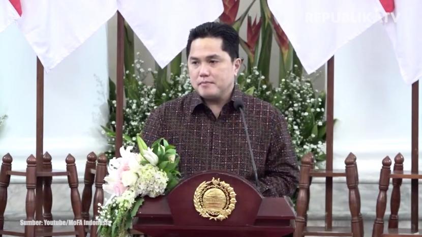 Menteri BUMN, Erick Thohir