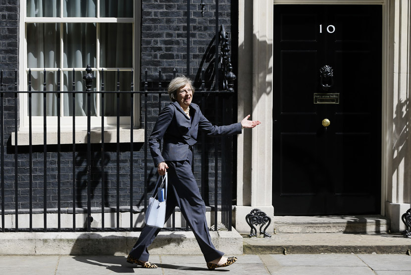 Perdana Menteri Inggris yang baru, Theresa May.