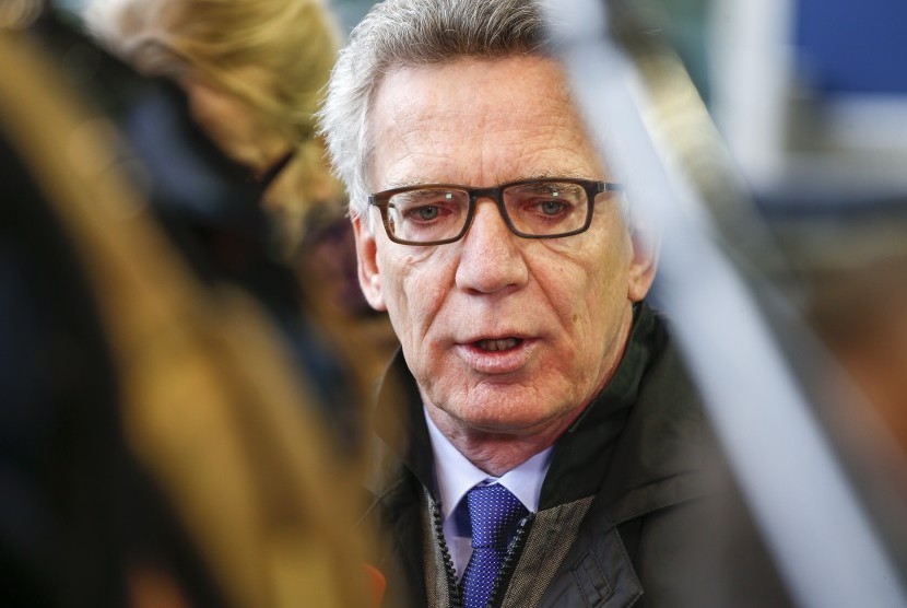 Menteri Dalam Negeri Jerman Thomas de Maiziere