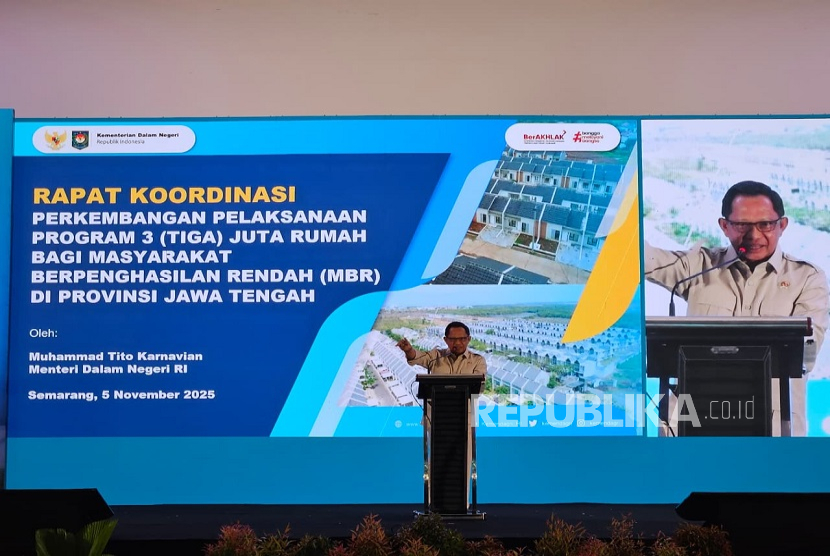 Mendagri 'Semprot' 11 Kepala Daerah di Jateng karena Belum Terbitkan PBG untuk MBR