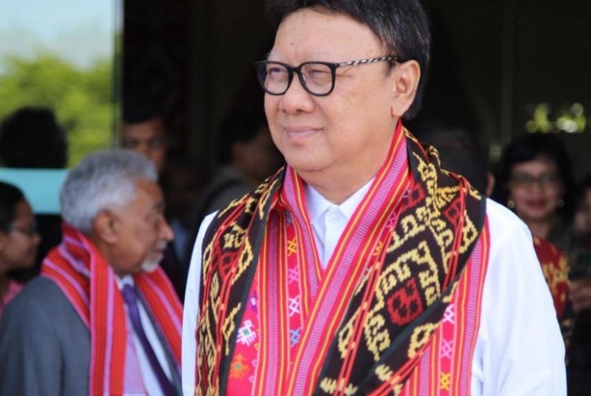 Menteri Dalam Negeri Tjahjo Kumolo