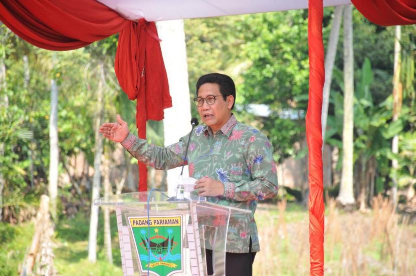 Menteri Desa, Pembangunan Daerah Tertinggal dan Transmigrasi (Mendes PDTT) Abdul Halim Iskandar.