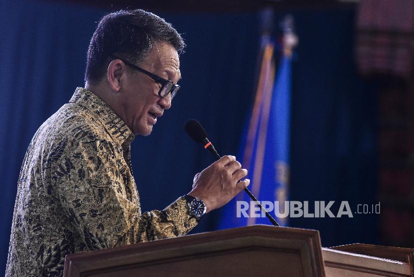 Menteri Energi dan Sumber Daya Mineral (ESDM) Arifin Tasrif. Arifin berharap penyegaran di tubuh Pertamina bisa segera menyelesaikan proyek pembangunan kilang.