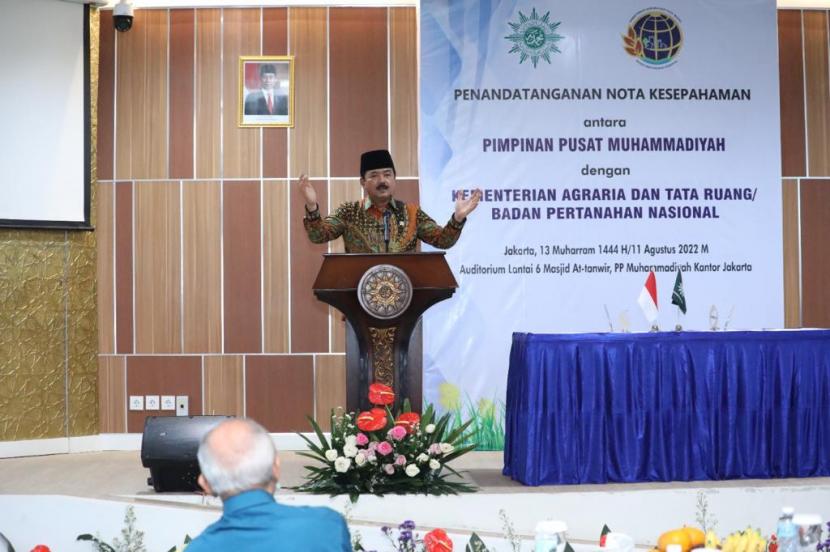 Menteri Hadi Pastikan Perlindungan untuk Seluruh Aset Muhammadiyah