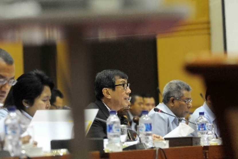 Menteri Hukum dan HAM Yasonna Hamonangan Laoly.