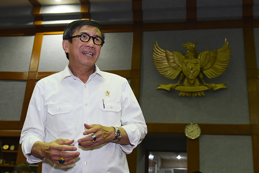 Menteri Hukum dan HAM Yasonna Laoly.