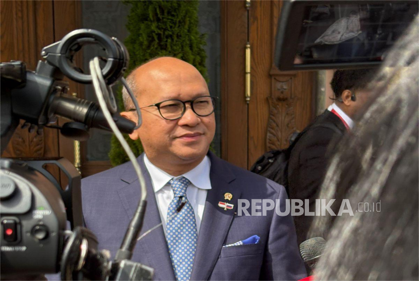Menteri Investasi dan Hilirisasi sekaligus CEO Danantara, Rosan Perkasa Roeslani di Saint Petersburg, Rusia, Jumat (21/6/2025).