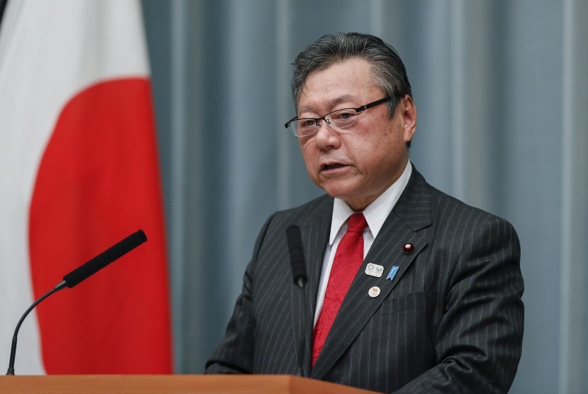Menteri Keamanan Siber Jepang, Yoshitaka Sakurada.