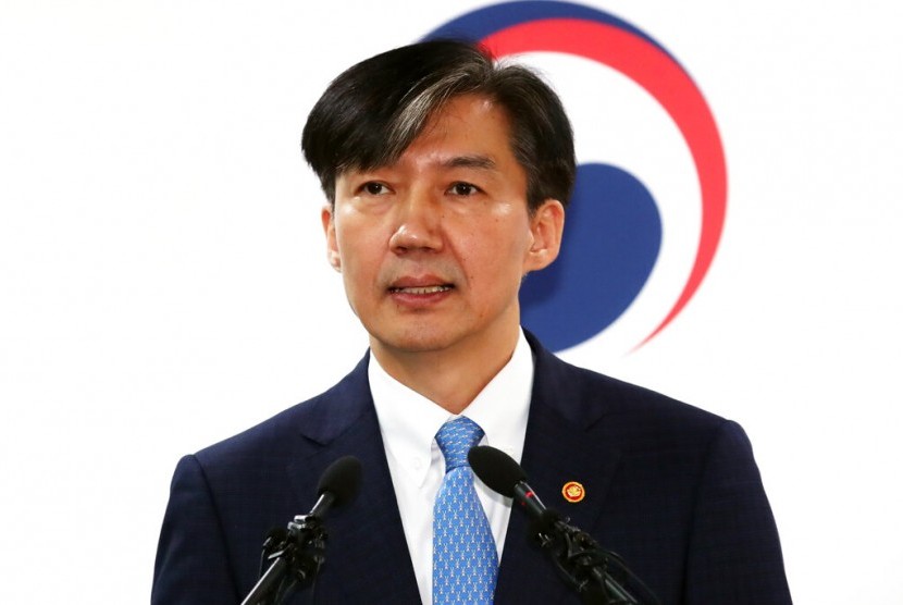 Menteri Kehakiman Korea Selatan (Korsel) Cho Kuk
