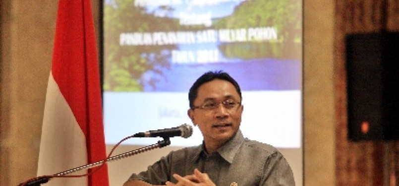 Menteri Kehutanan Zulkifli Hasan