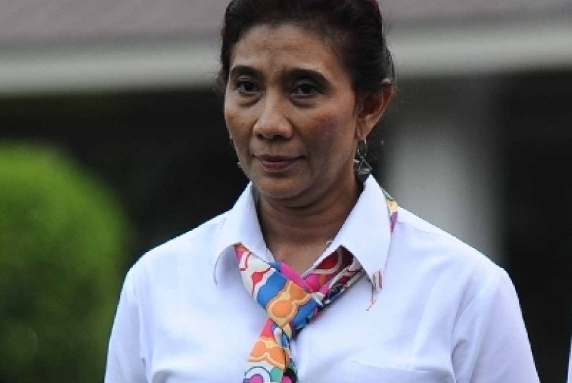 Menteri Kelautan dan Perikanan Susi Pudjiastuti.