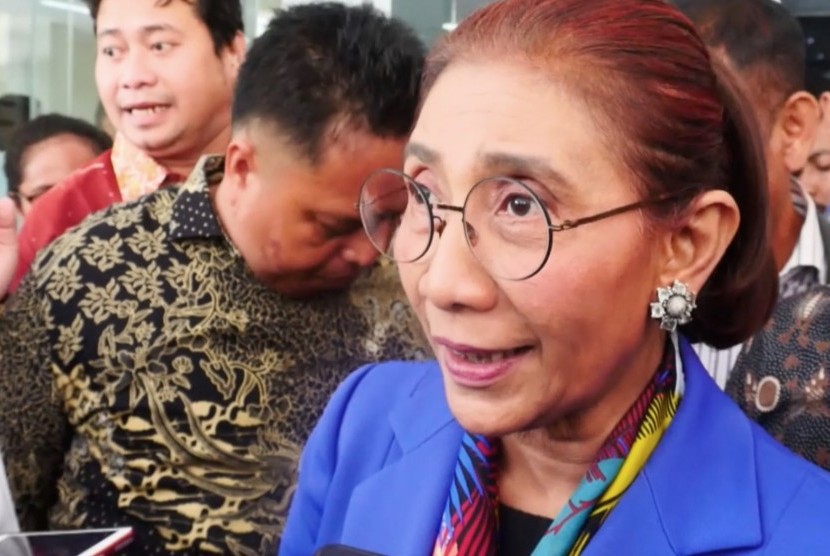 Menteri Kelautan dan Perikanan, Susi Pudjiastuti 