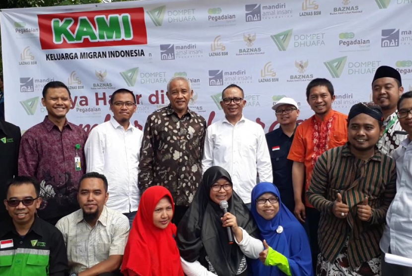 Menteri Ketenagakerjaan, Hanif Dhakiri, membuka langsung Jambore Keluarga Migran Indonesia 2018