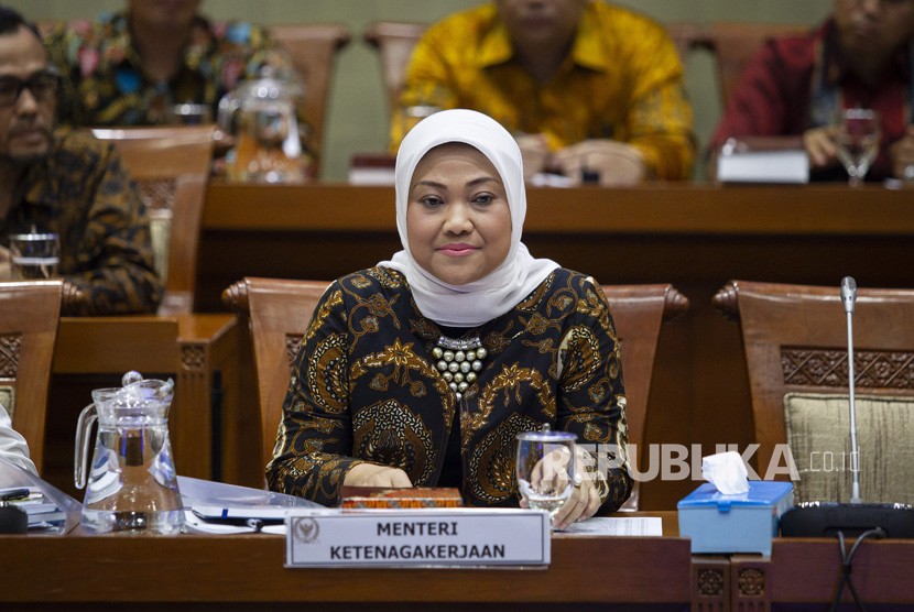 Wakil Ketua Umum Partai Kebangkitan Bangsa (PKB) yang juga Menteri Ketenagakerjaan (Menaker) Ida Fauziyah