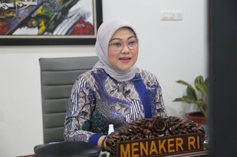 Minister of Employment (Menaker) Ida Fauziyah.