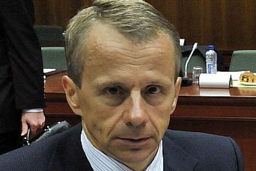 Menteri Keuangan Estonia Juergen Ligi