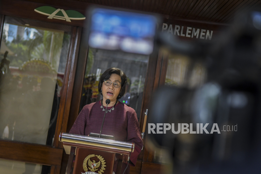 Menteri Keuangan Sri Mulyani.