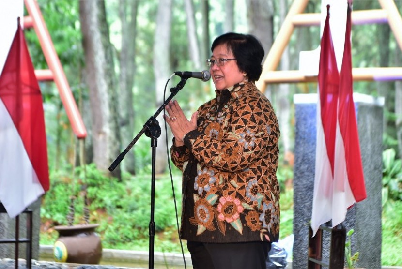 Menteri KLHK Siti Nurbaya.