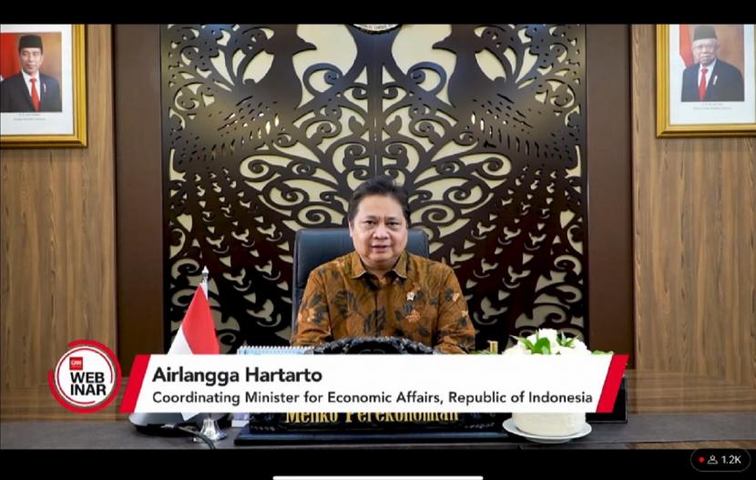 Menteri Koordinator Bidang Perekonomian Airlangga Hartarto menyampaikan, Indonesia tengah berkonsentrasi terhadap ketersediaan pangan dalam negeri.