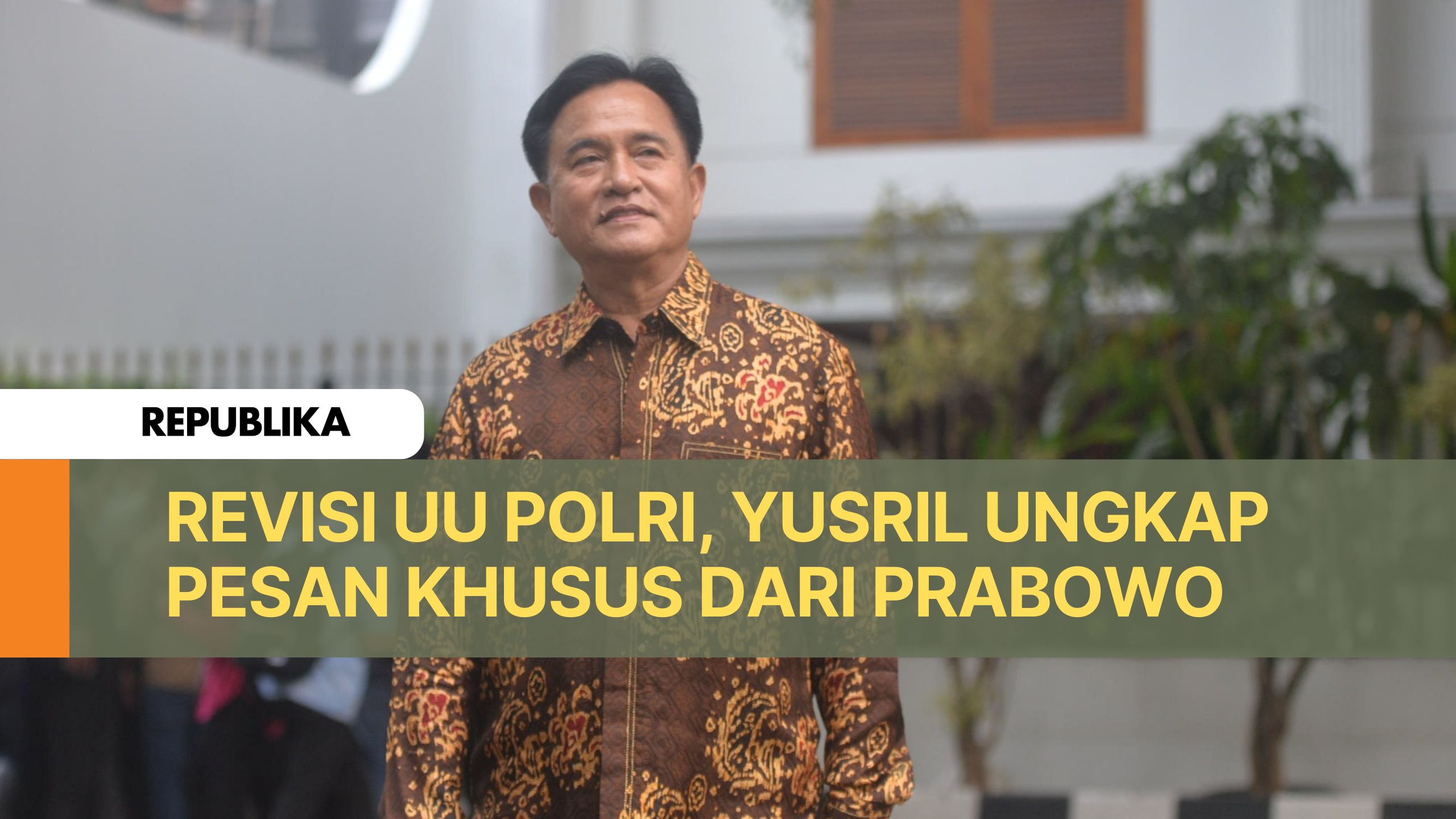 Pesan Khusus Presiden Terkait Komisi Reformasi Kepolisian dan Revisi UU Polri