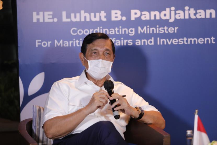 Menteri Koordinator Bidang Kemaritiman dan Investasi Luhut Binsar Pandjaitan. Luhut menyatakan, akan terus fokus pada investasi. 