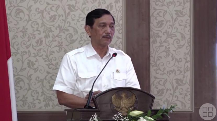 Coordinating Minister for Maritime Affairs and Investment Luhut Binsar Panjaitan