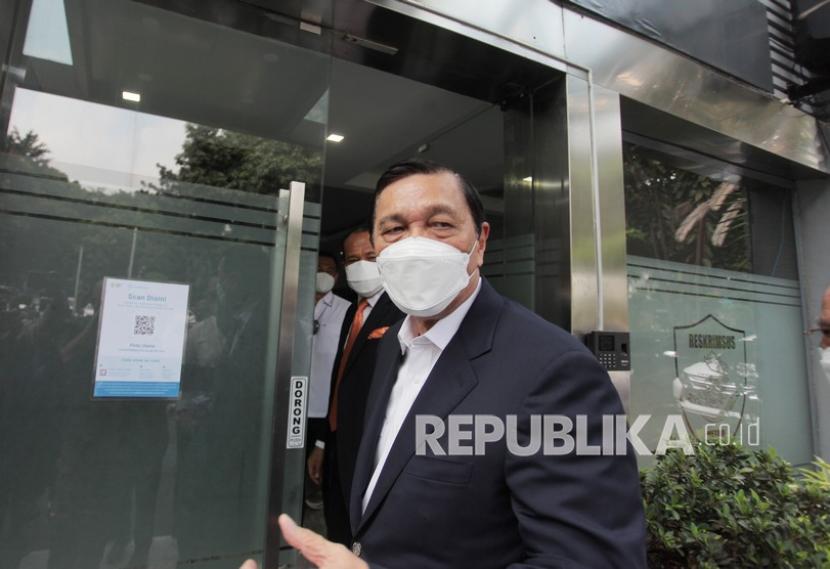 Menteri Koordinator Bidang Kemaritiman dan Investasi (Menko Marves) Luhut Binsar Pandjaitan menjelaskan peningkatan kasus Covid-19 masih didominasi DKI Jakarta. (Foto ilustrasi)