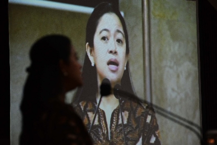 Menteri Koordinator Bidang Pembangunan Manusia dan Kebudayaan, Puan Maharani.