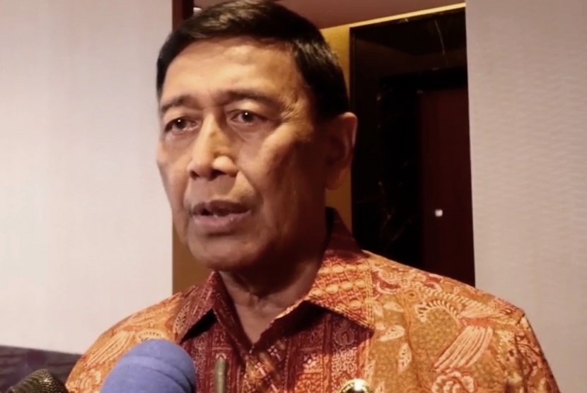 Coordinating Minister for Political and Security Affairs Wiranto.