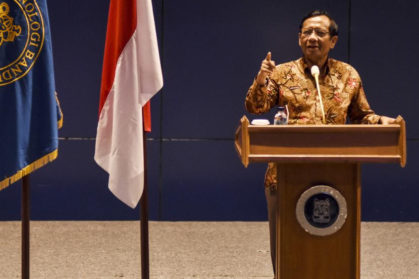 Menteri Koordinator Bidang Politik, Hukum dan Keamanan (Menko Polhukam), Mohammad Mahfud MD.