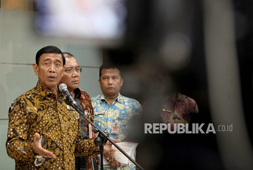 Coordinating Minister of Politics, Law and Security Wiranto